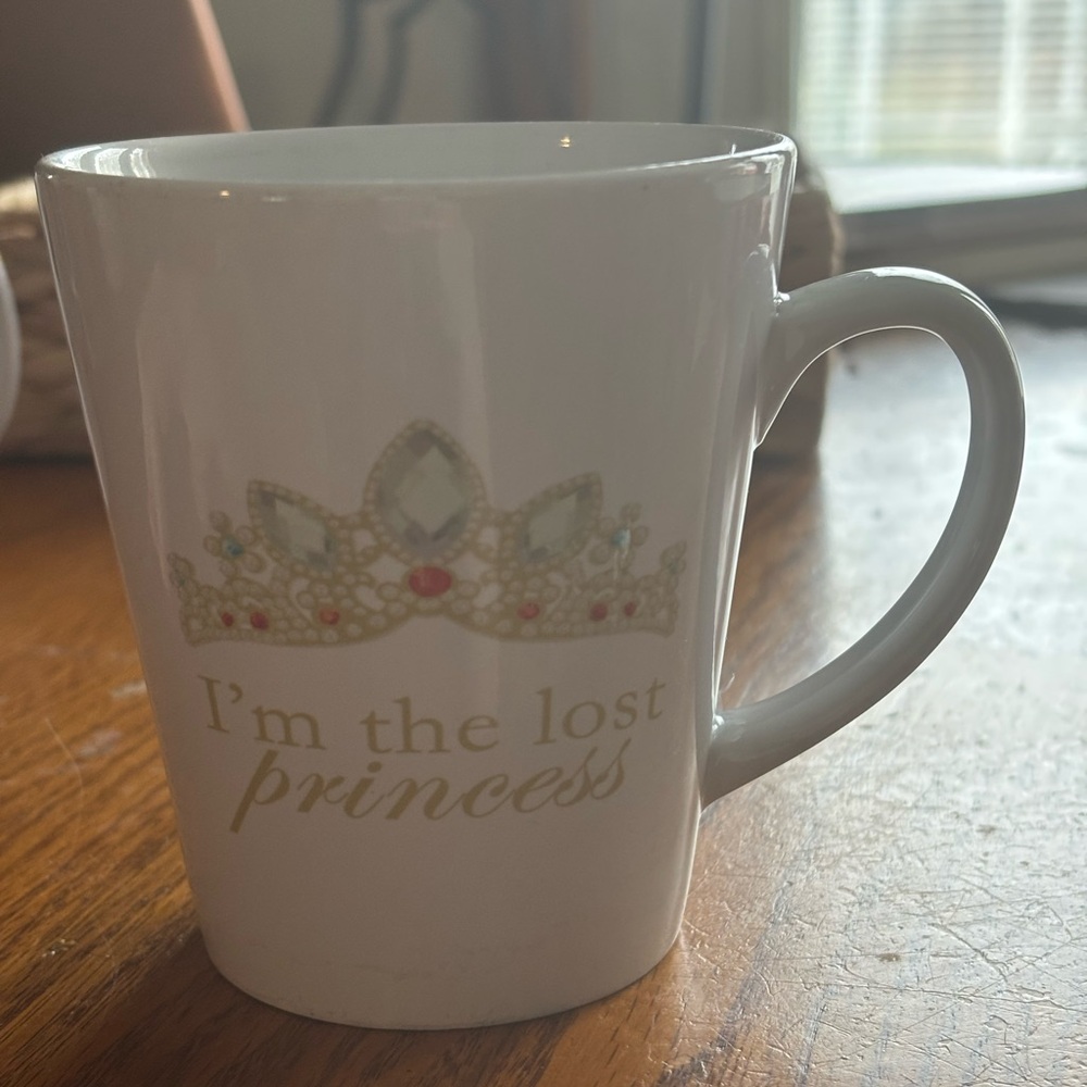 White Disney Tangled Rapunzel I’m the lost Princess Mug